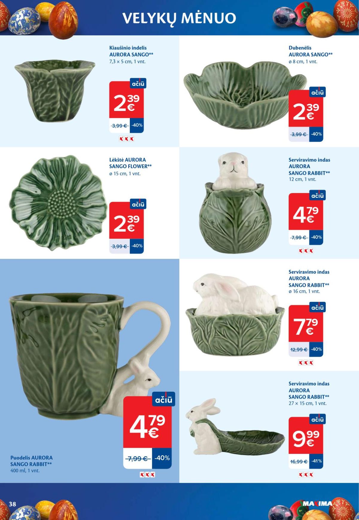 MAXIMA - Velykų mėnuo (2026 03 10 - 2026 04 06) | 38