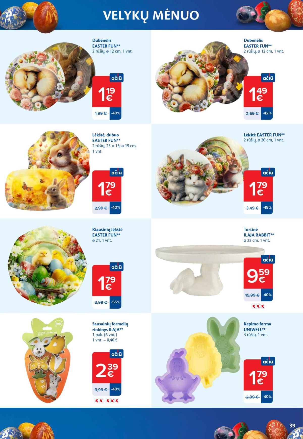 MAXIMA - Velykų mėnuo (2026 03 10 - 2026 04 06) | 39