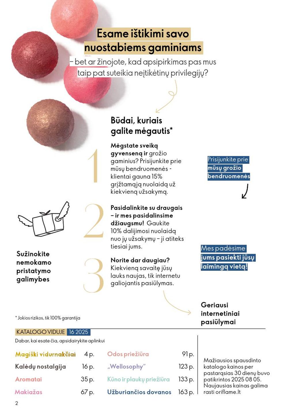 ORIFLAME - Katalogas (2025 11 19 - 2025 12 09) | 2