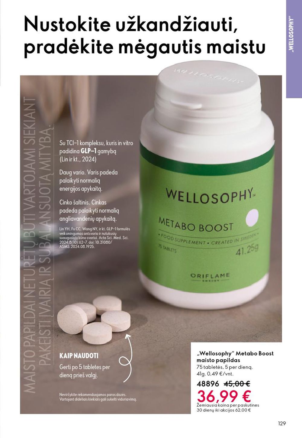 ORIFLAME - Katalogas (2025 11 19 - 2025 12 09) | 129