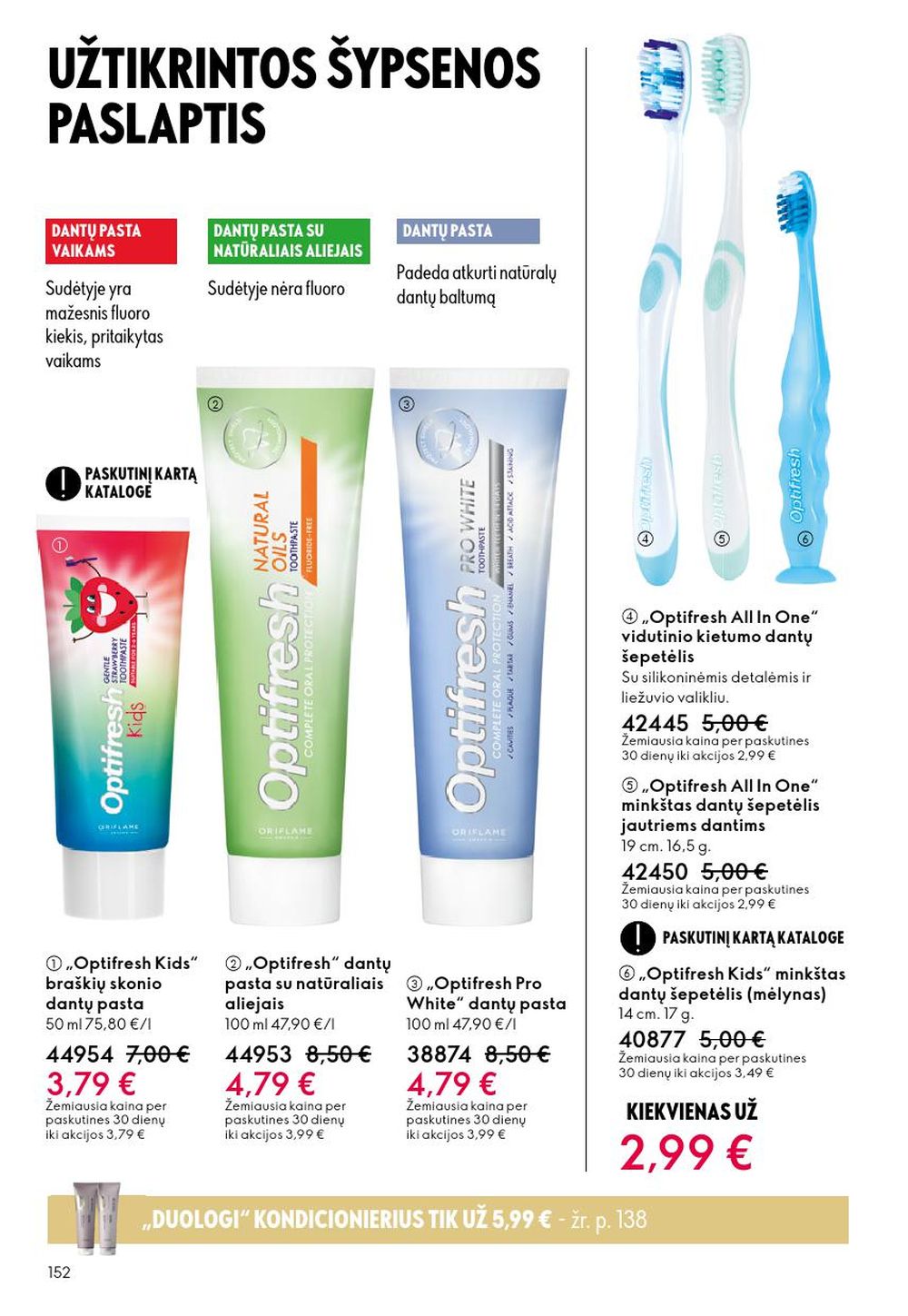 ORIFLAME - Katalogas (2025 11 19 - 2025 12 09) | 152