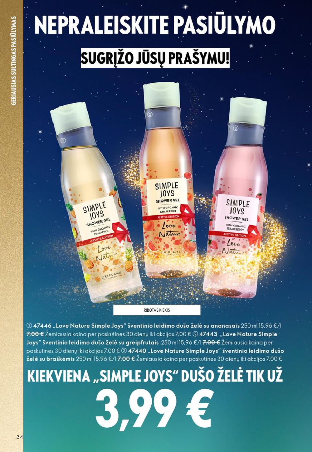 ORIFLAME - Katalogas (2025 11 19 - 2025 12 09) | 34