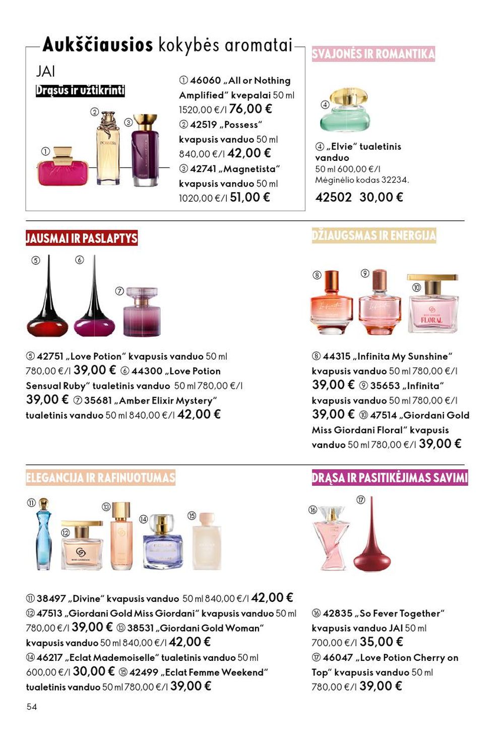 ORIFLAME - Katalogas (2025 11 19 - 2025 12 09) | 54