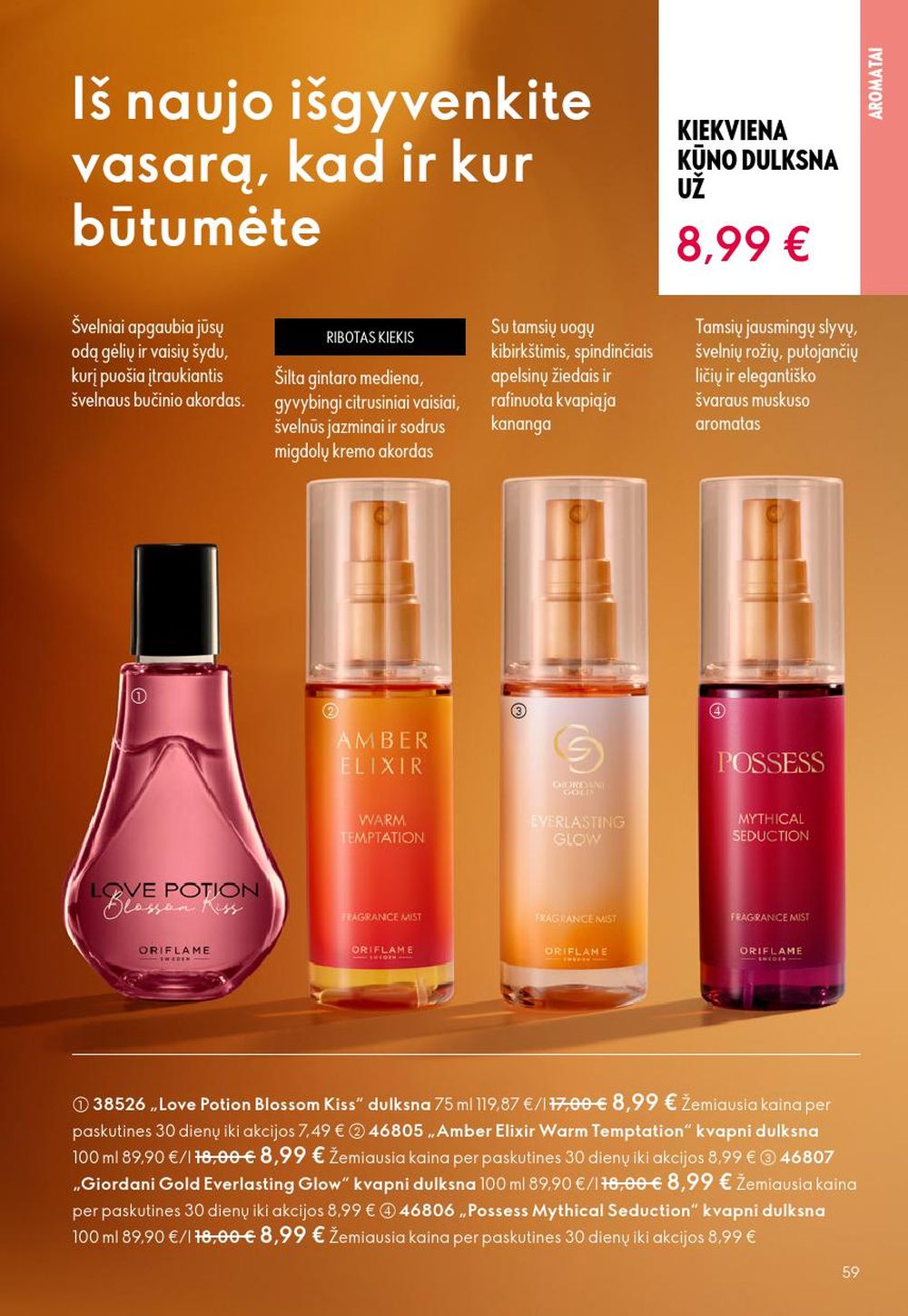 ORIFLAME - Katalogas (2025 11 19 - 2025 12 09) | 59