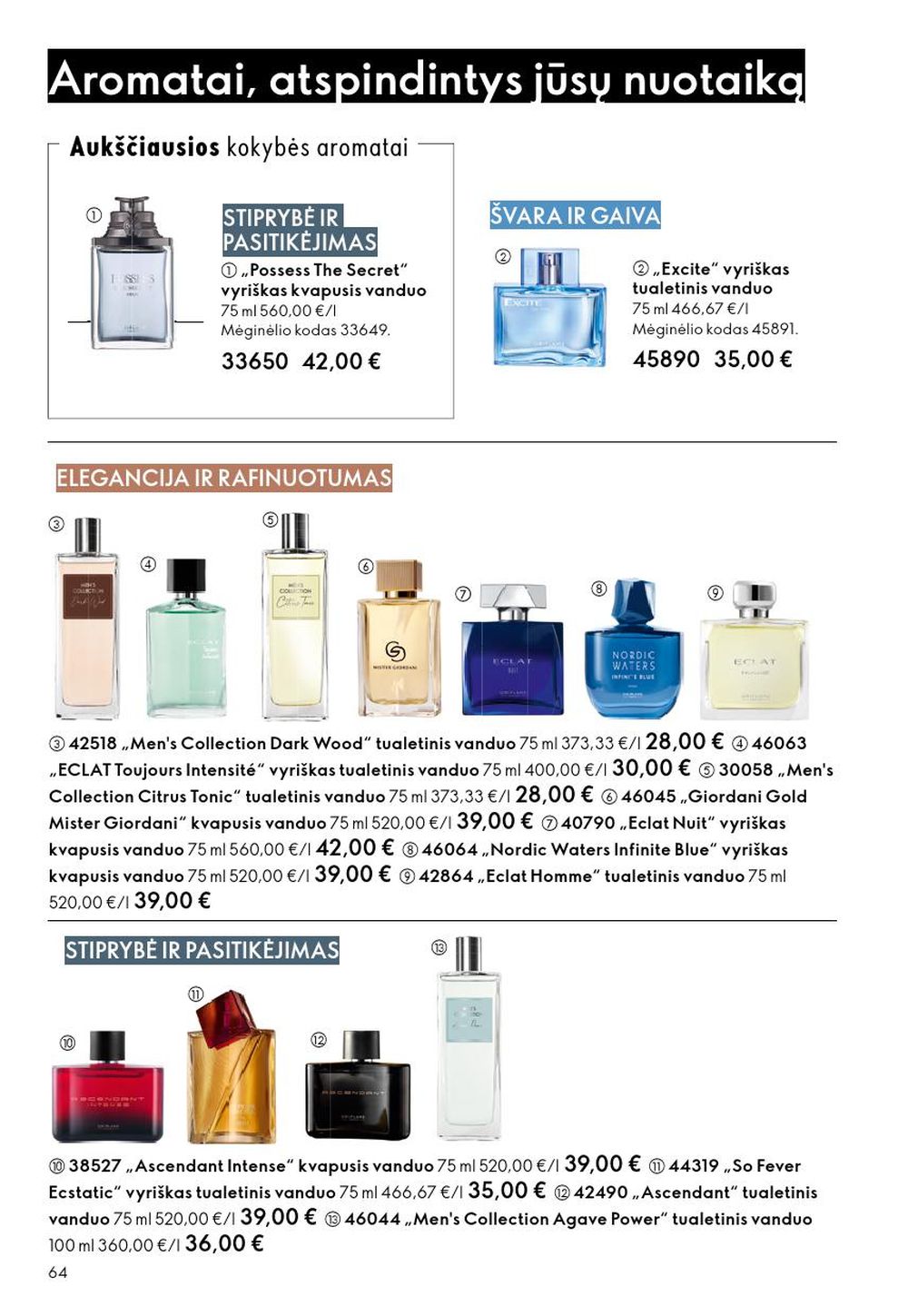 ORIFLAME - Katalogas (2025 11 19 - 2025 12 09) | 64