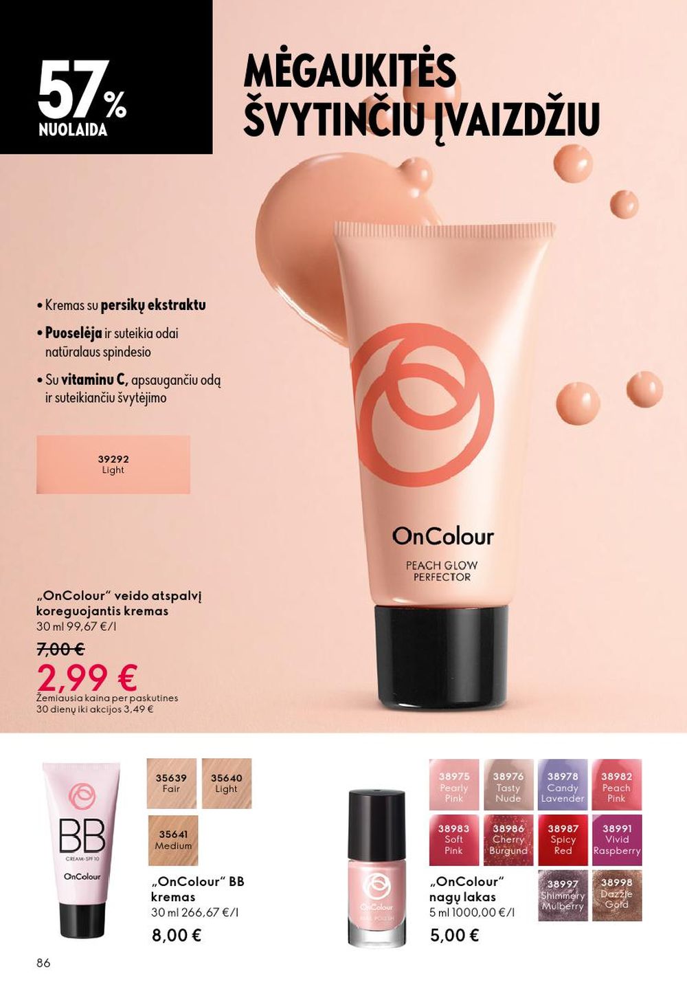 ORIFLAME - Katalogas (2025 11 19 - 2025 12 09) | 86