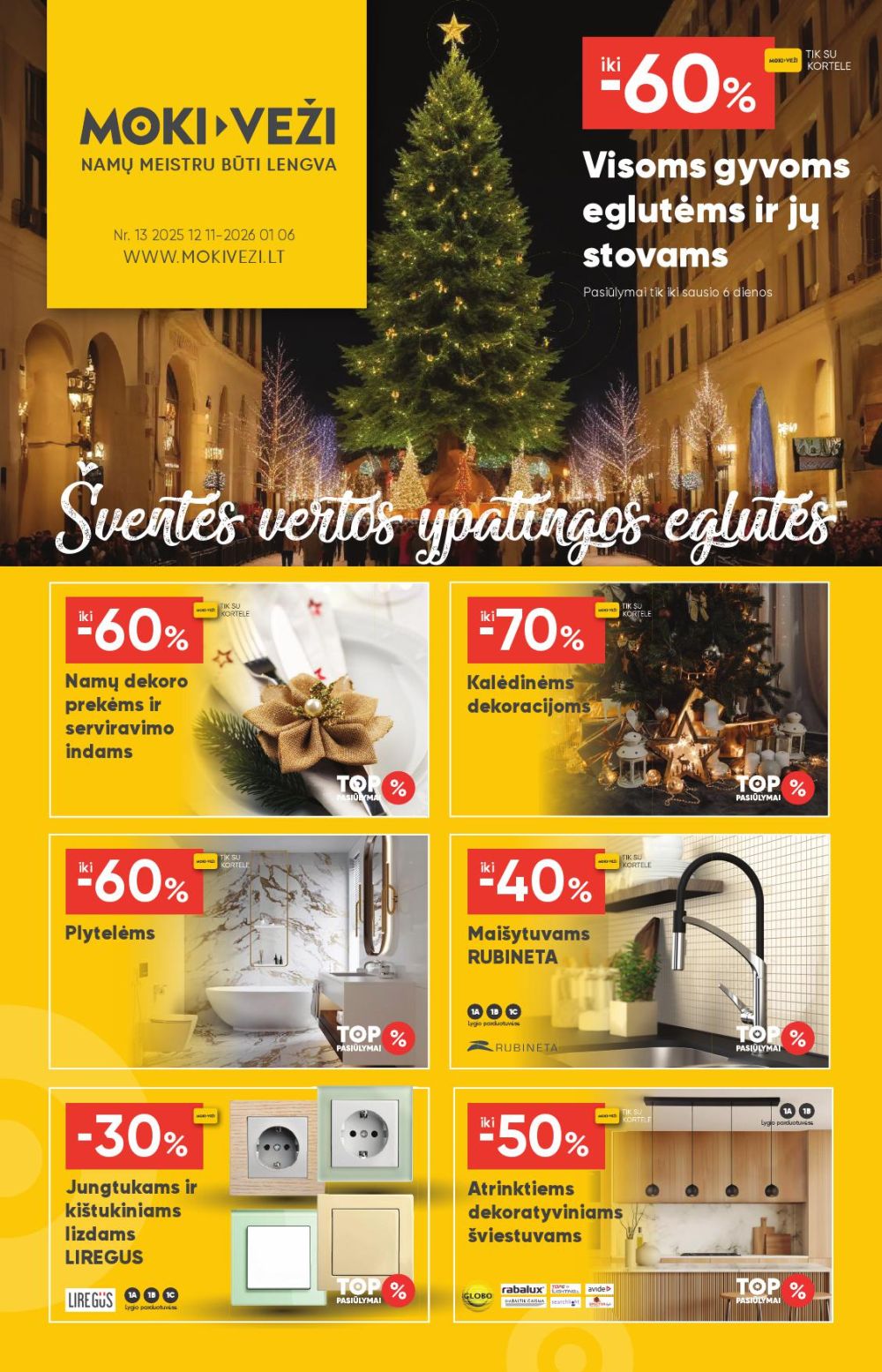 MOKI - VEŽI - Leidinys Nr.13 (2025 12 11 - 2026 01 06) | 1