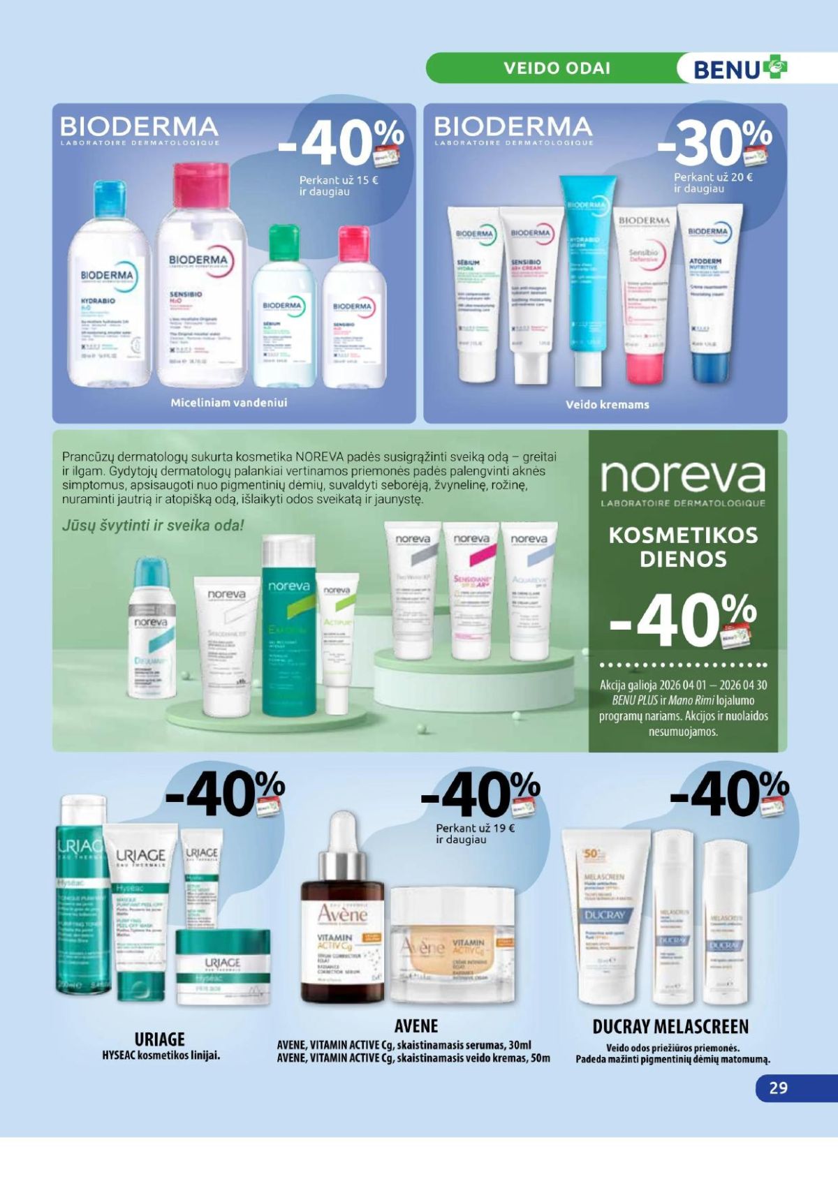 BENU VAISTINĖ (2026 04 01 - 2026 04 30) | 15