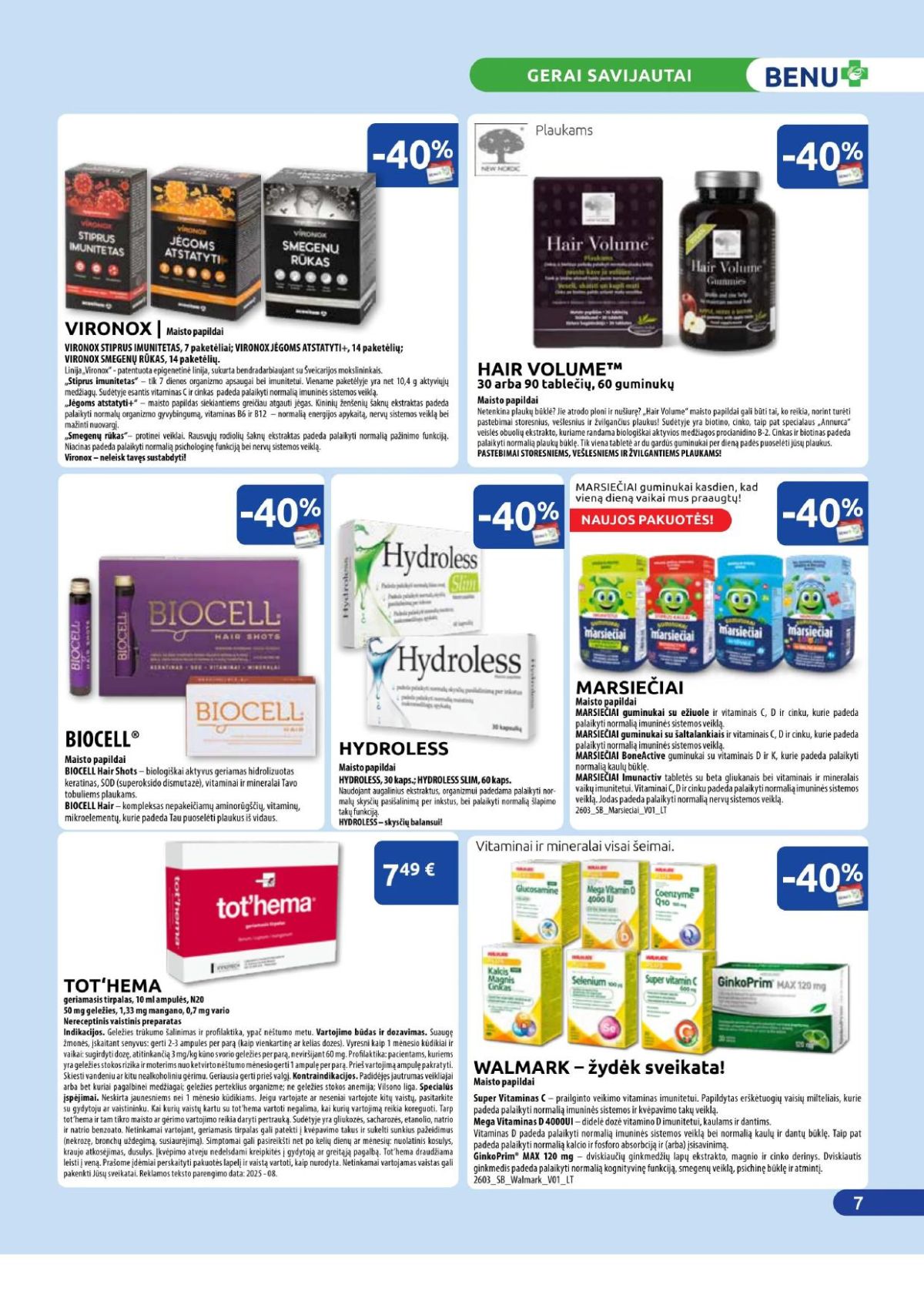 BENU VAISTINĖ (2026 04 01 - 2026 04 30) | 4