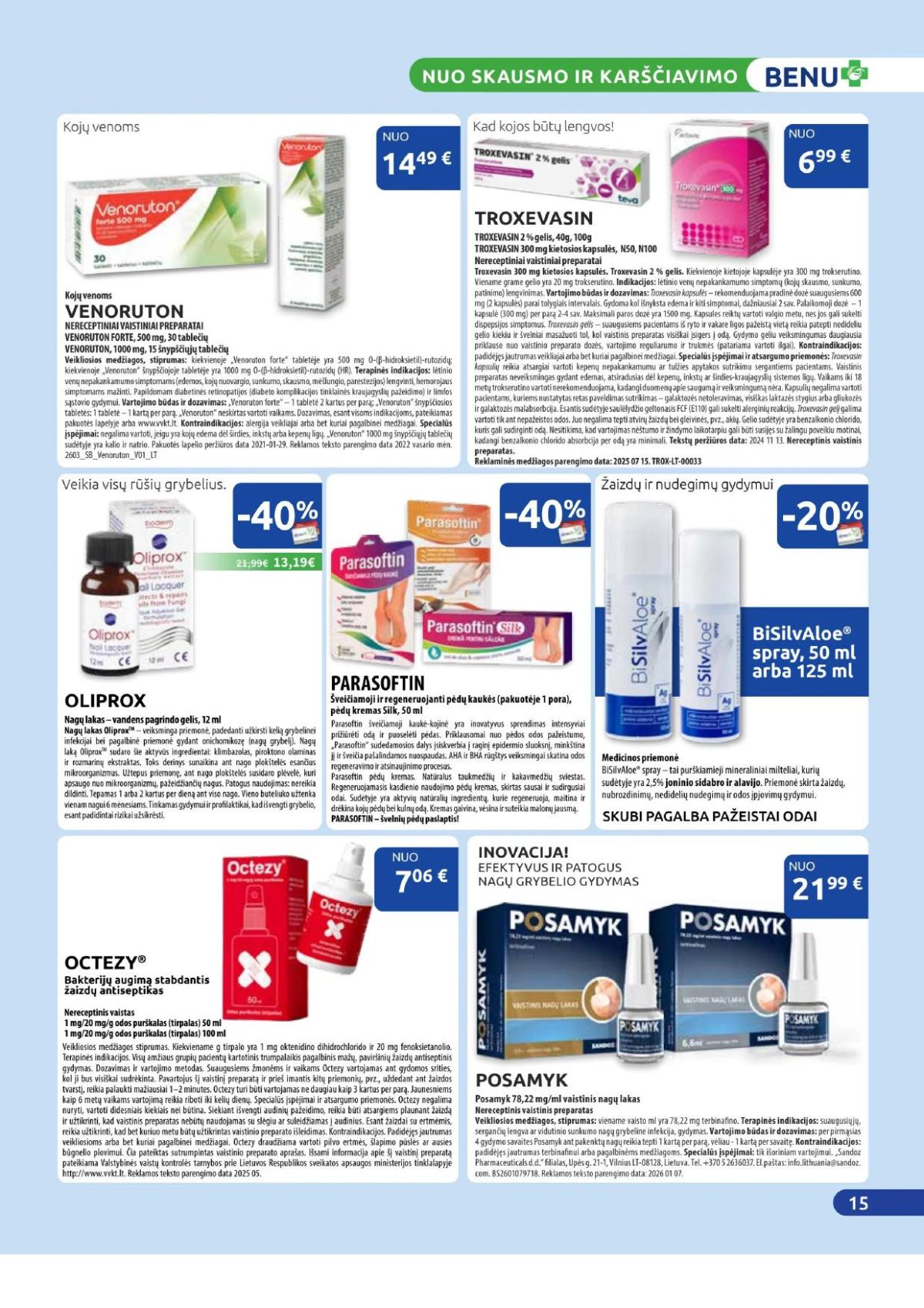 BENU VAISTINĖ (2026 04 01 - 2026 04 30) | 8