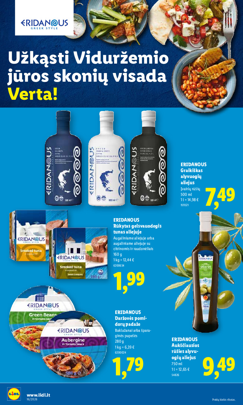 MAISTO PREKIŲ PASIŪLYMAI (2026-04-13 - 2026-04-19) | 12