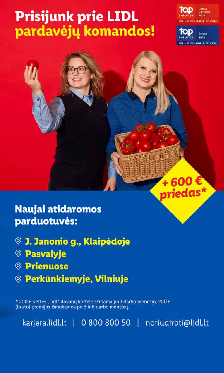 MAISTO PREKIŲ PASIŪLYMAI (2026-08-31 - 2026-09-06) | 25