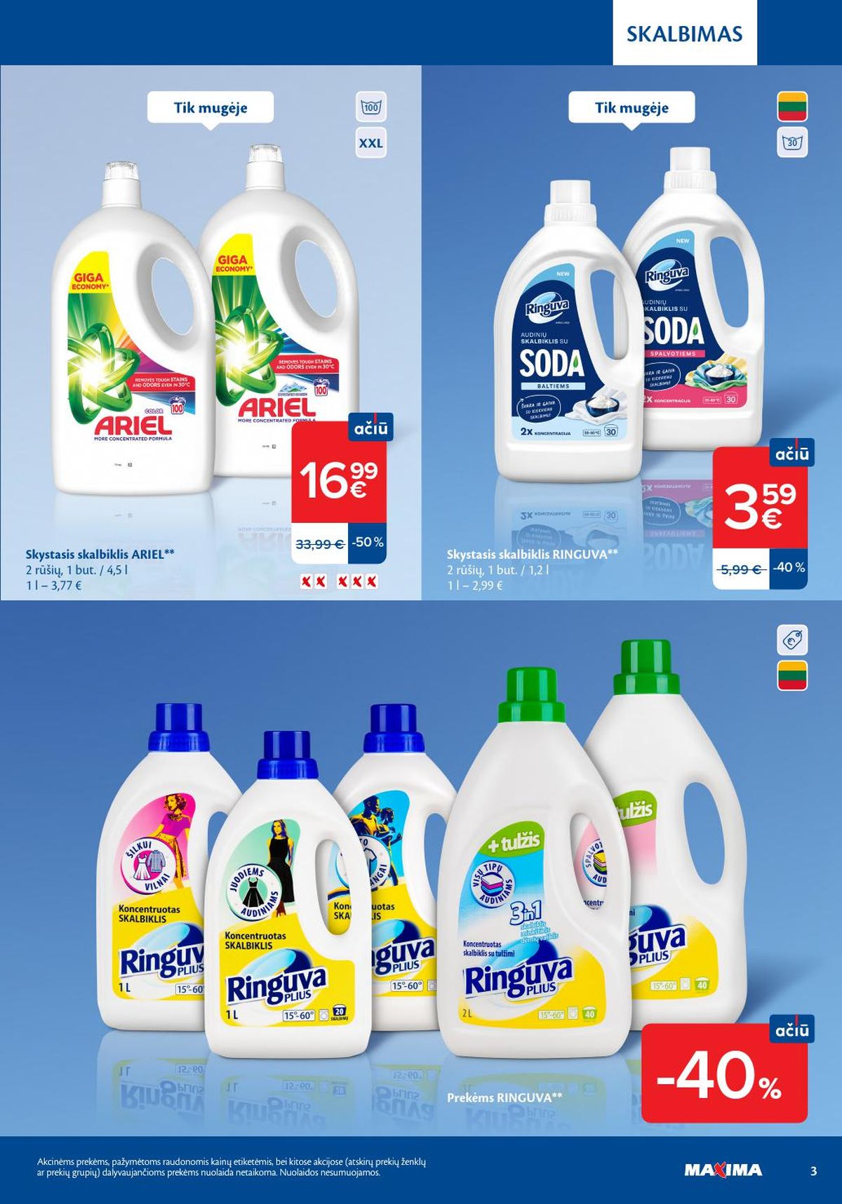 MAXIMA - Švaros mugė (2026 09 03 - 2026 09 23) | 2