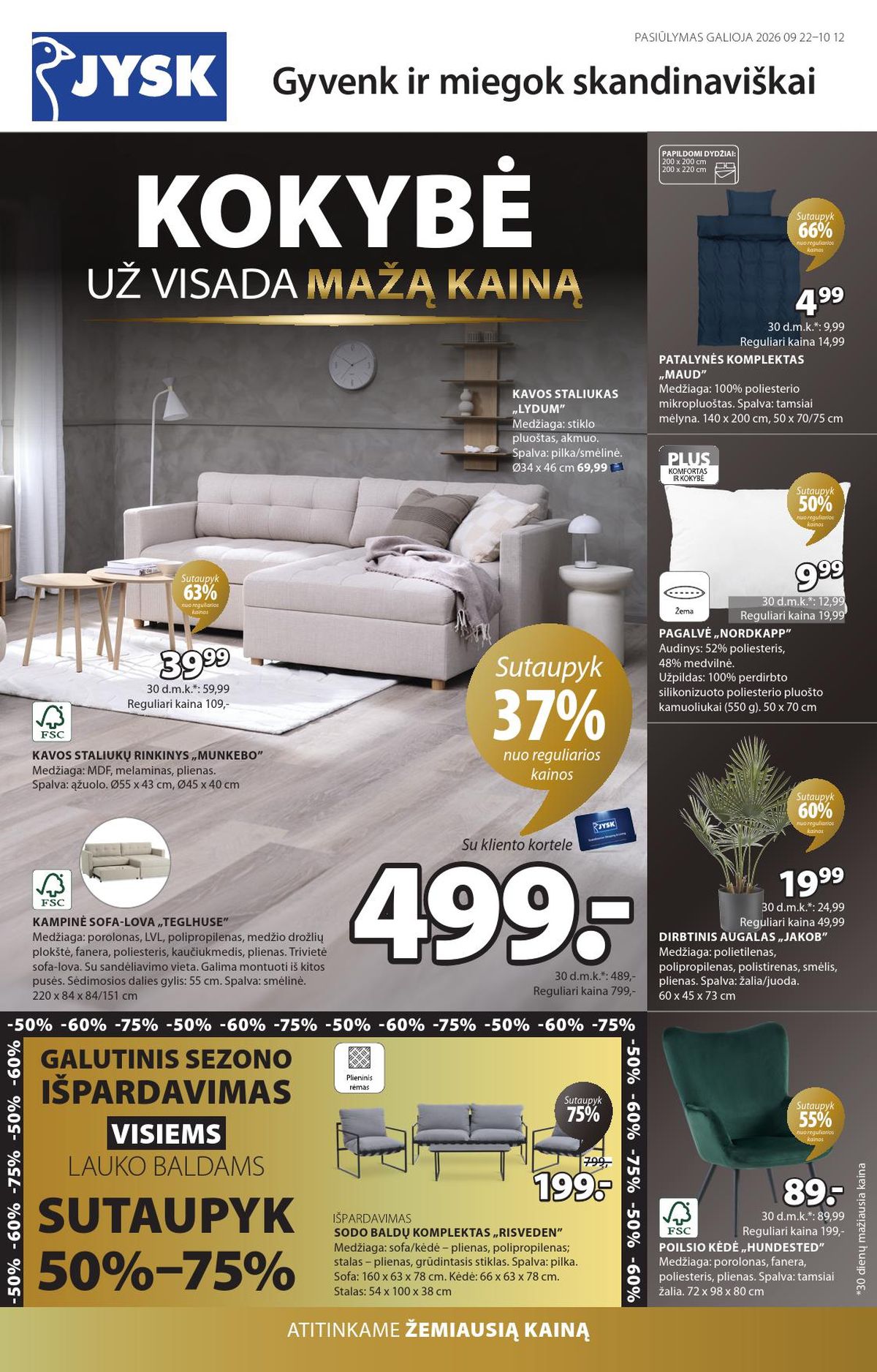 JYSK (2026 09 22 - 2026 10 12) | 1