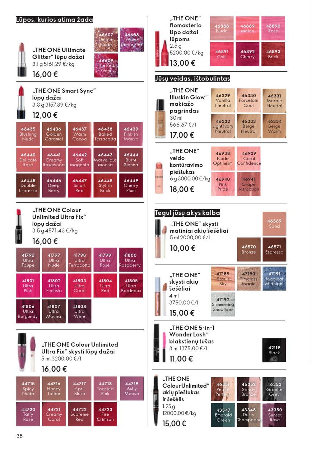 ORIFLAME - Katalogas (2025 10 29 - 2025 11 18) | 38