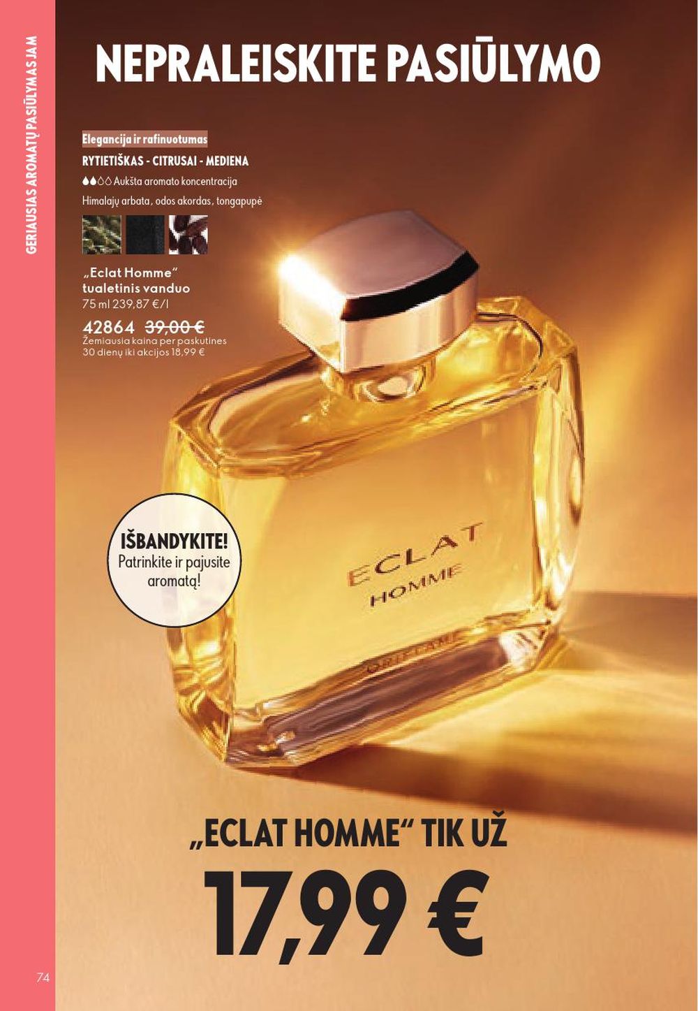 ORIFLAME - Katalogas (2025 10 29 - 2025 11 18) | 74