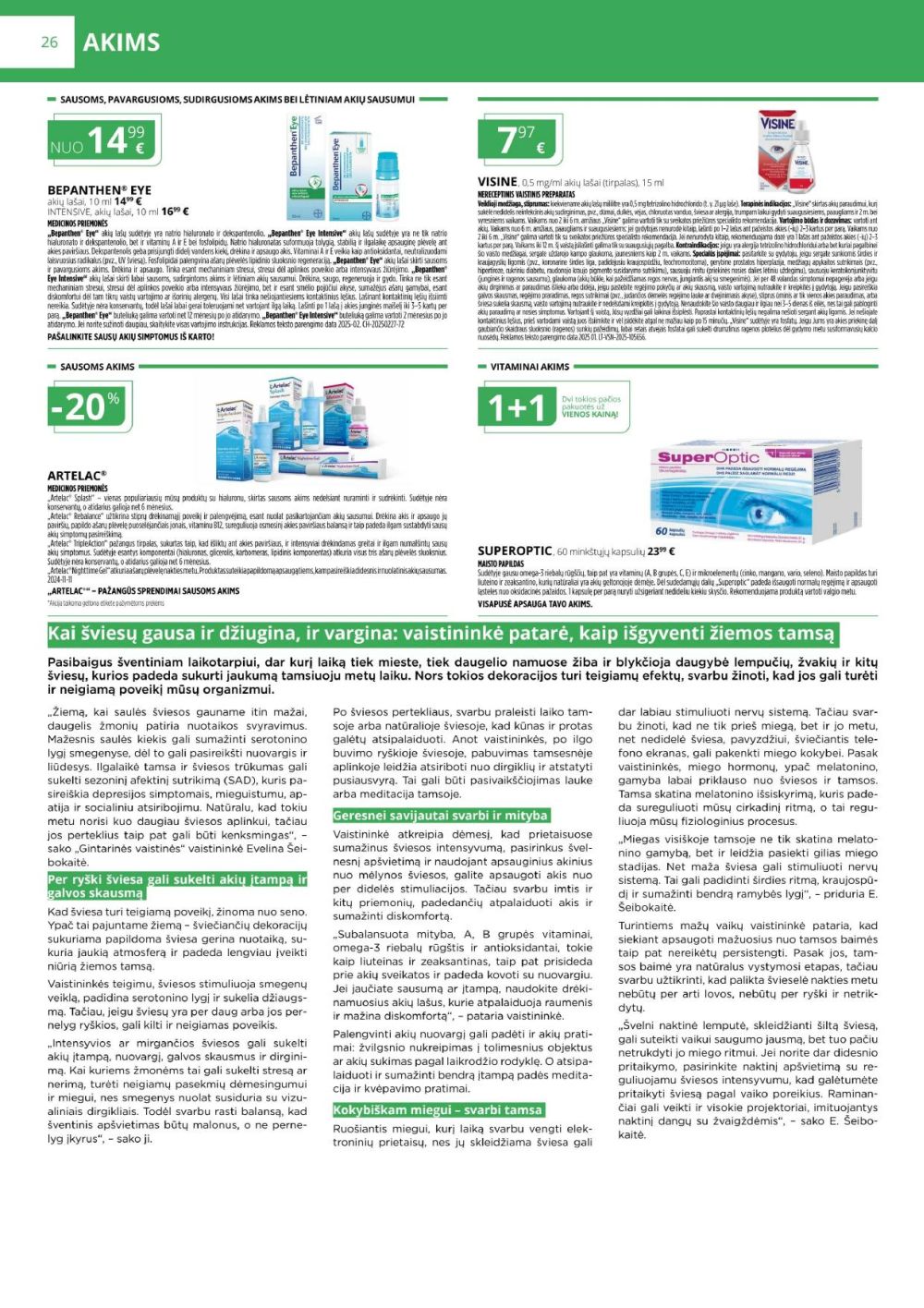 NVAISTINĖ (2026 01 01 - 2026 01 31) | 26