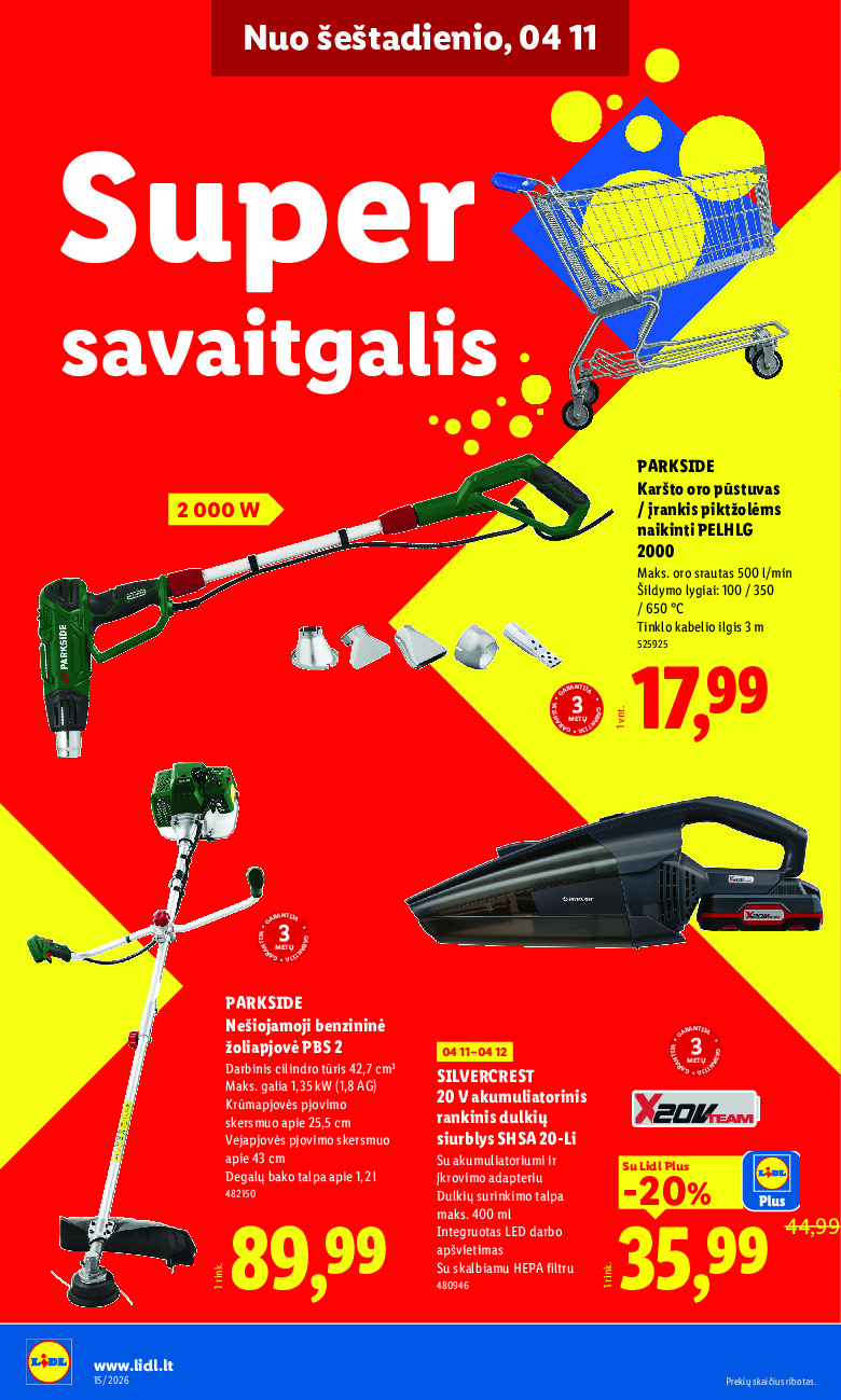 NE MAISTO PREKIŲ PASIŪLYMAI (2026-04-06 - 2026-04-12) | 22