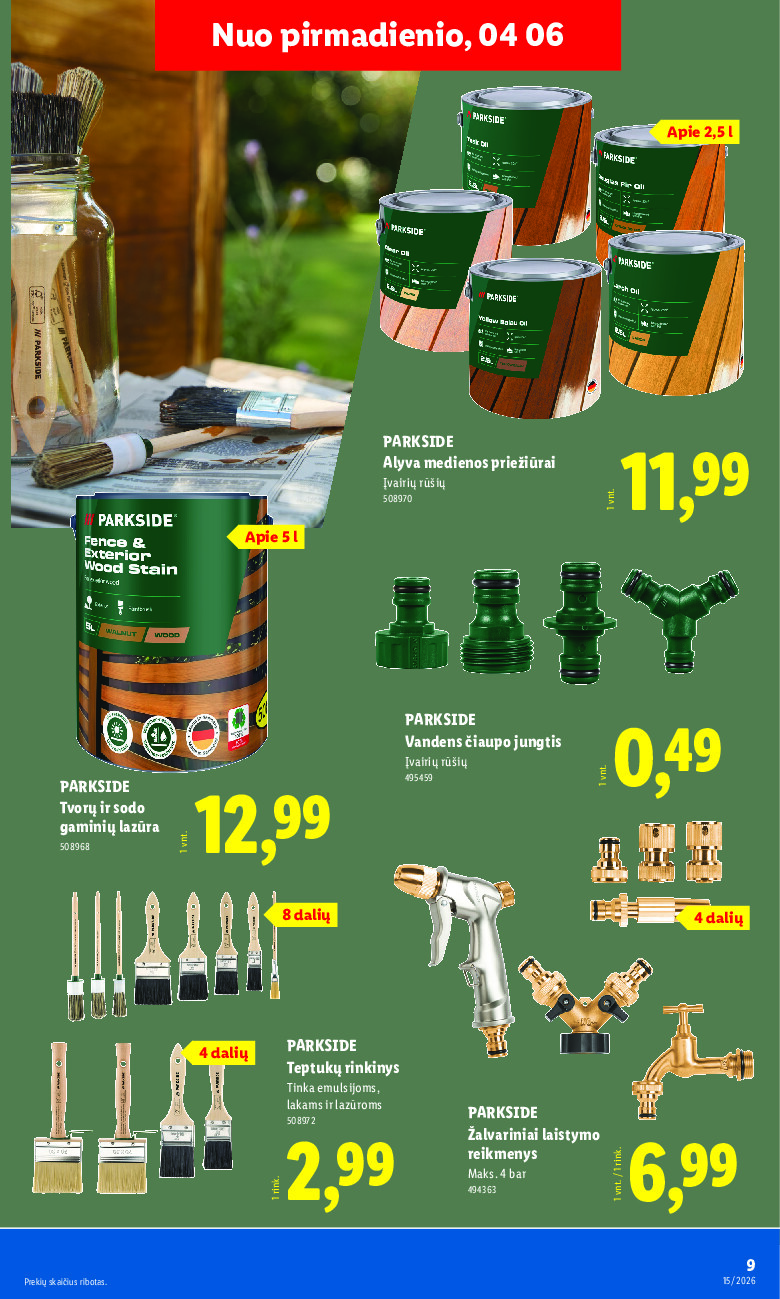 NE MAISTO PREKIŲ PASIŪLYMAI (2026-04-06 - 2026-04-12) | 9