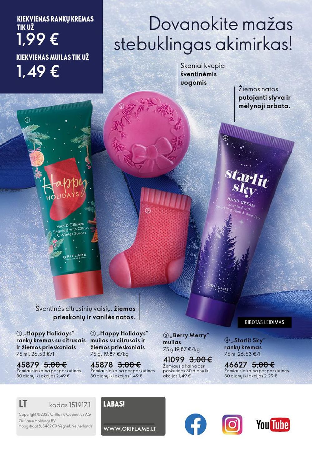 ORIFLAME - Katalogas (2025 12 10 - 2025 12 30) | 164