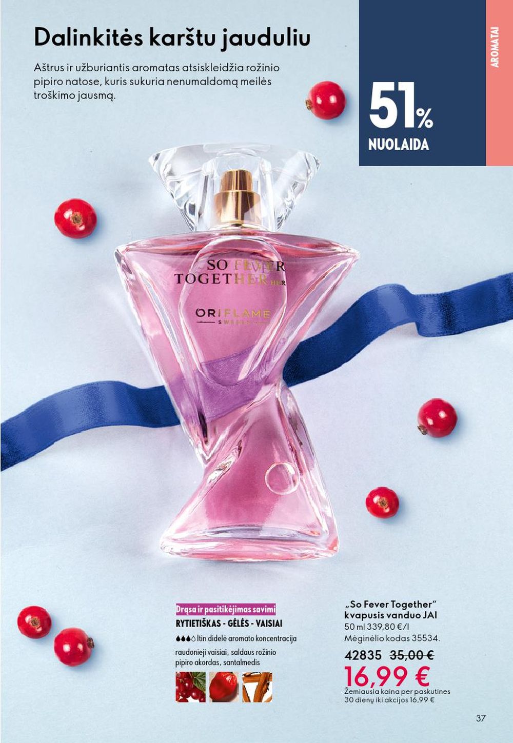 ORIFLAME - Katalogas (2025 12 10 - 2025 12 30) | 37