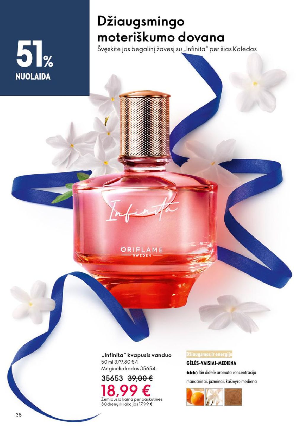 ORIFLAME - Katalogas (2025 12 10 - 2025 12 30) | 38