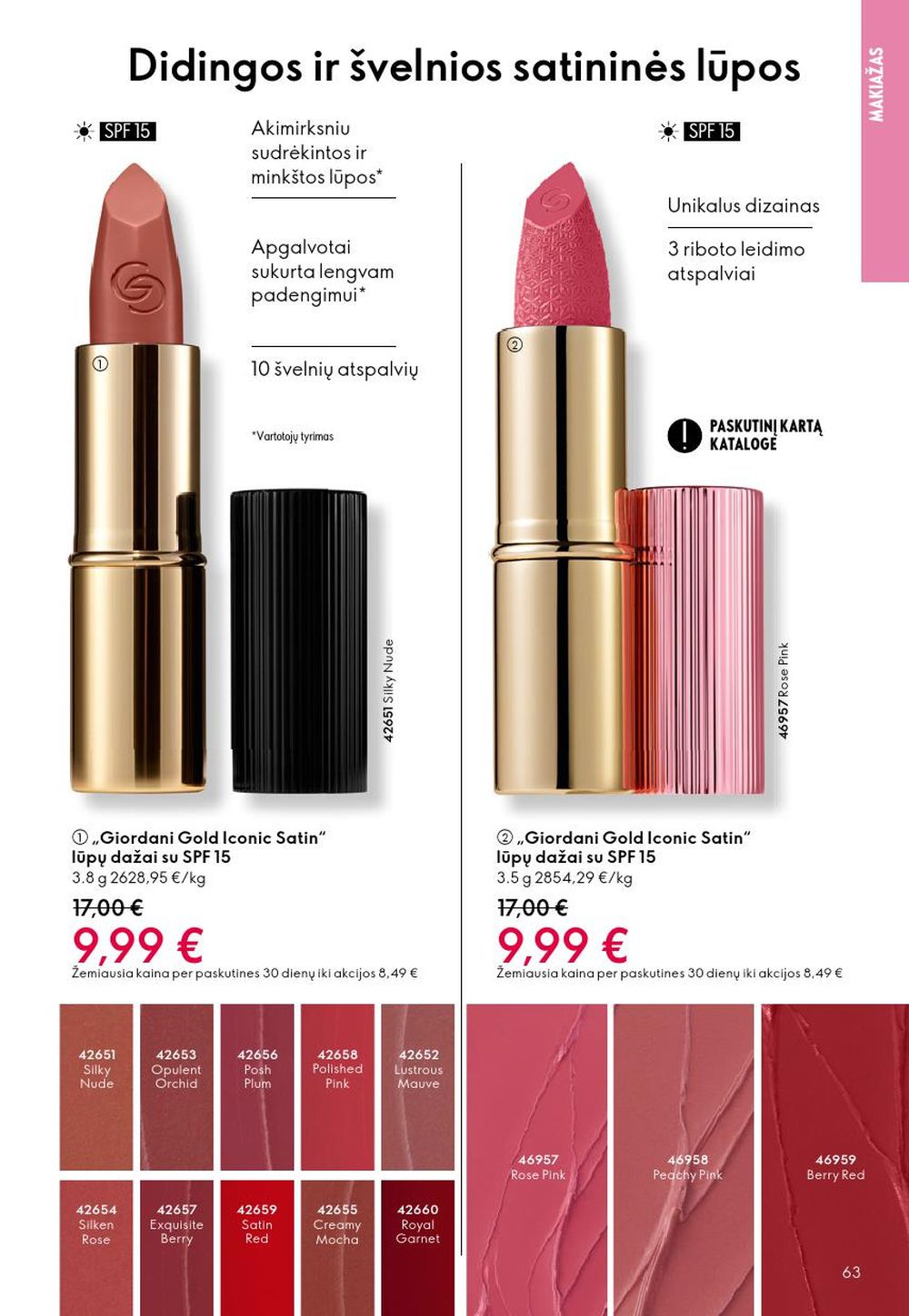 ORIFLAME - Katalogas (2025 12 10 - 2025 12 30) | 63