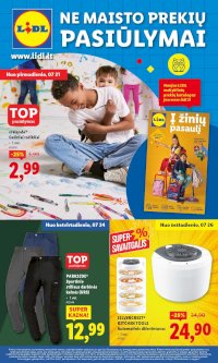 LIDL - Ne maisto prekių pasiūlymai (2025 07 21 - 2025 07 27)