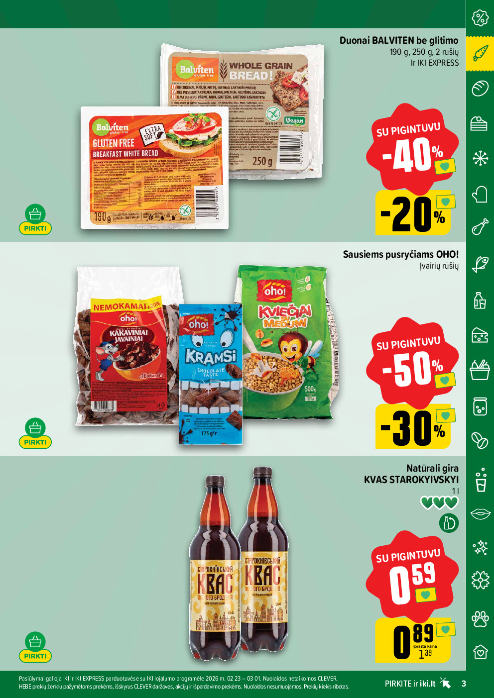 PIGINTUVO pasiūlymai Nr. 09 (2026-02-23 - 2026-03-01) | 3