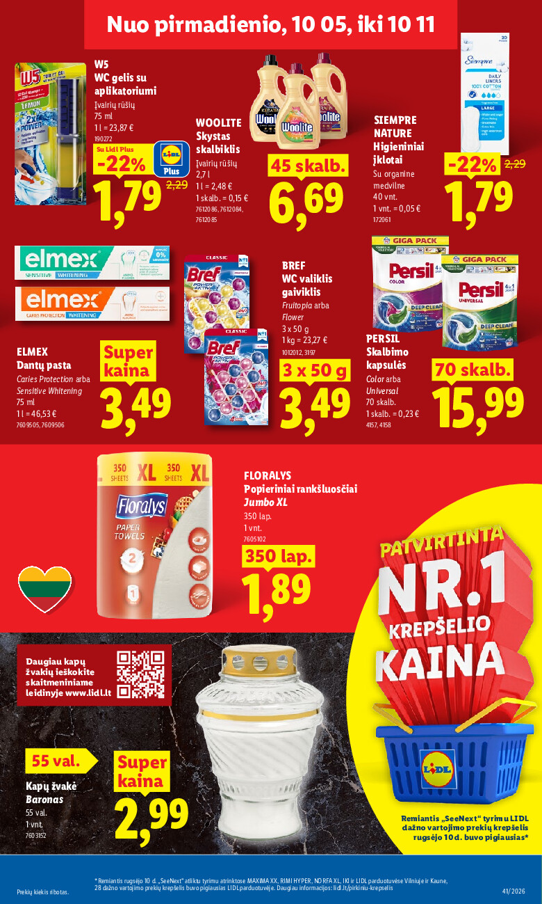 MAISTO PREKIŲ PASIŪLYMAI (2026-10-05 - 2026-10-11) | 11