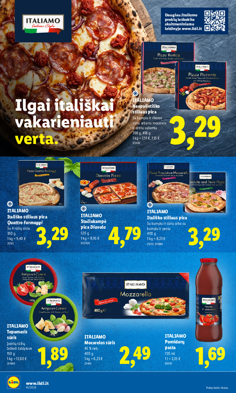 MAISTO PREKIŲ PASIŪLYMAI (2026-10-05 - 2026-10-11) | 30