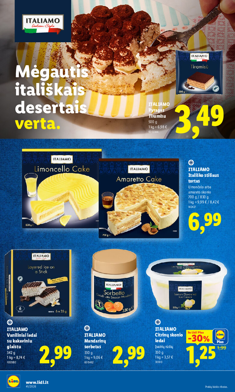 MAISTO PREKIŲ PASIŪLYMAI (2026-10-05 - 2026-10-11) | 38