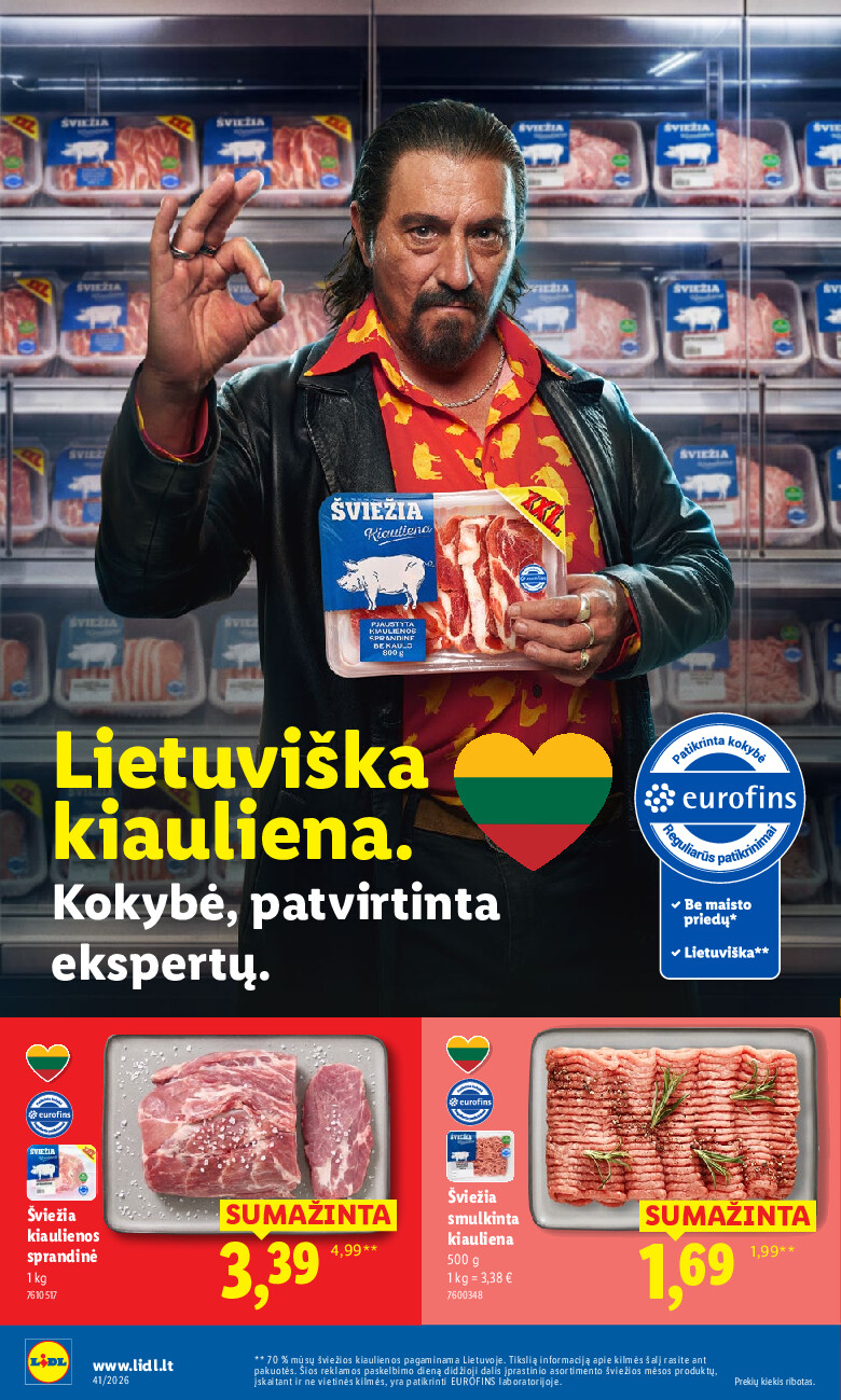MAISTO PREKIŲ PASIŪLYMAI (2026-10-05 - 2026-10-11) | 6
