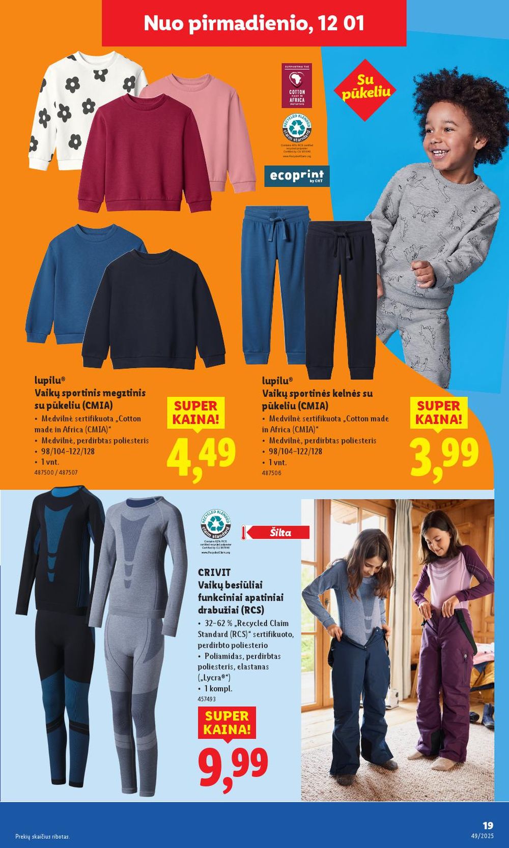 LIDL - Ne maisto prekių pasiūlymai (2025 12 01 - 2025 12 07) | 19