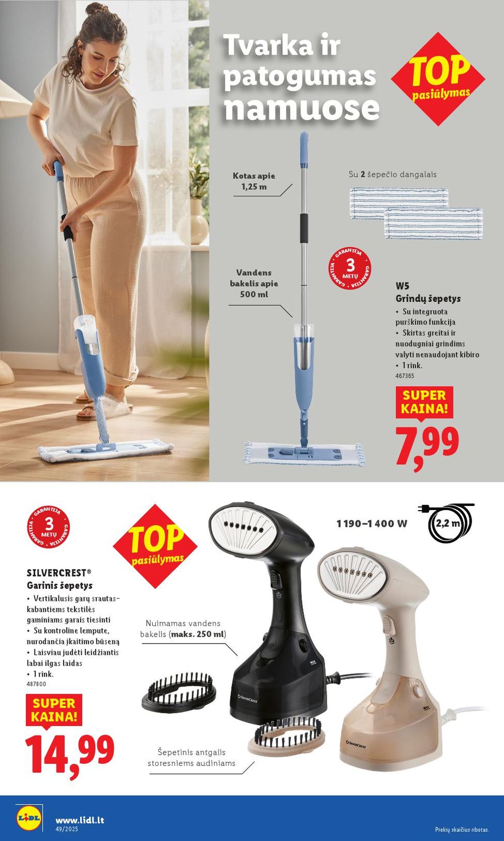 LIDL - Ne maisto prekių pasiūlymai (2025 12 01 - 2025 12 07) | 20