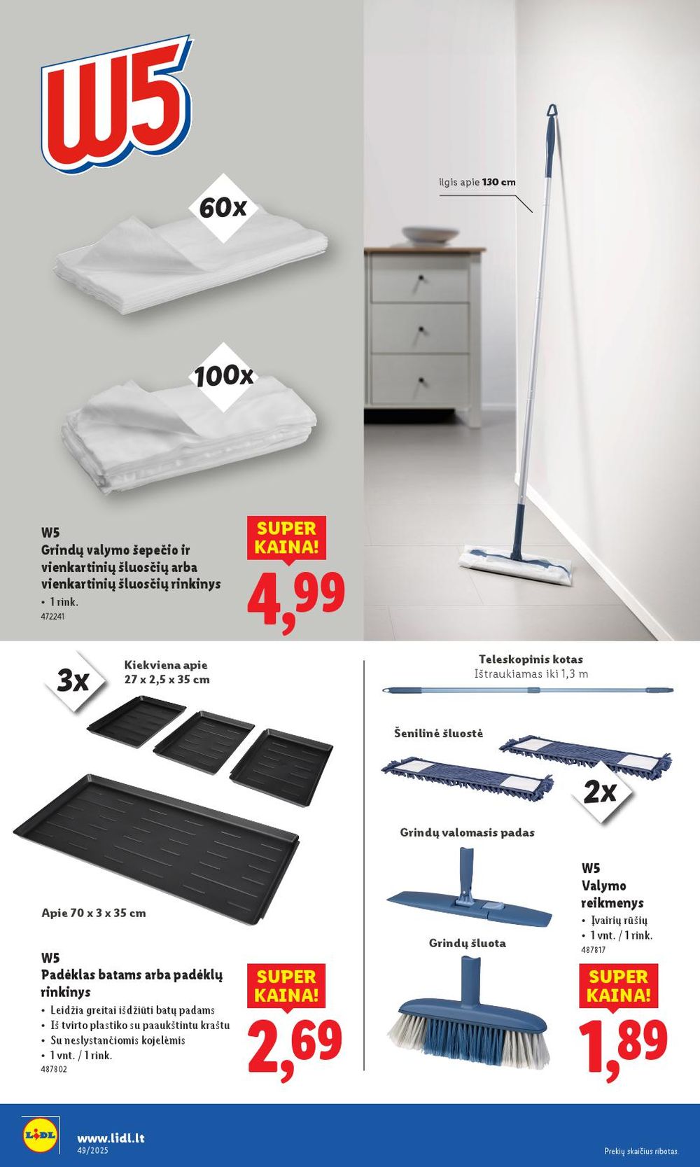 LIDL - Ne maisto prekių pasiūlymai (2025 12 01 - 2025 12 07) | 22