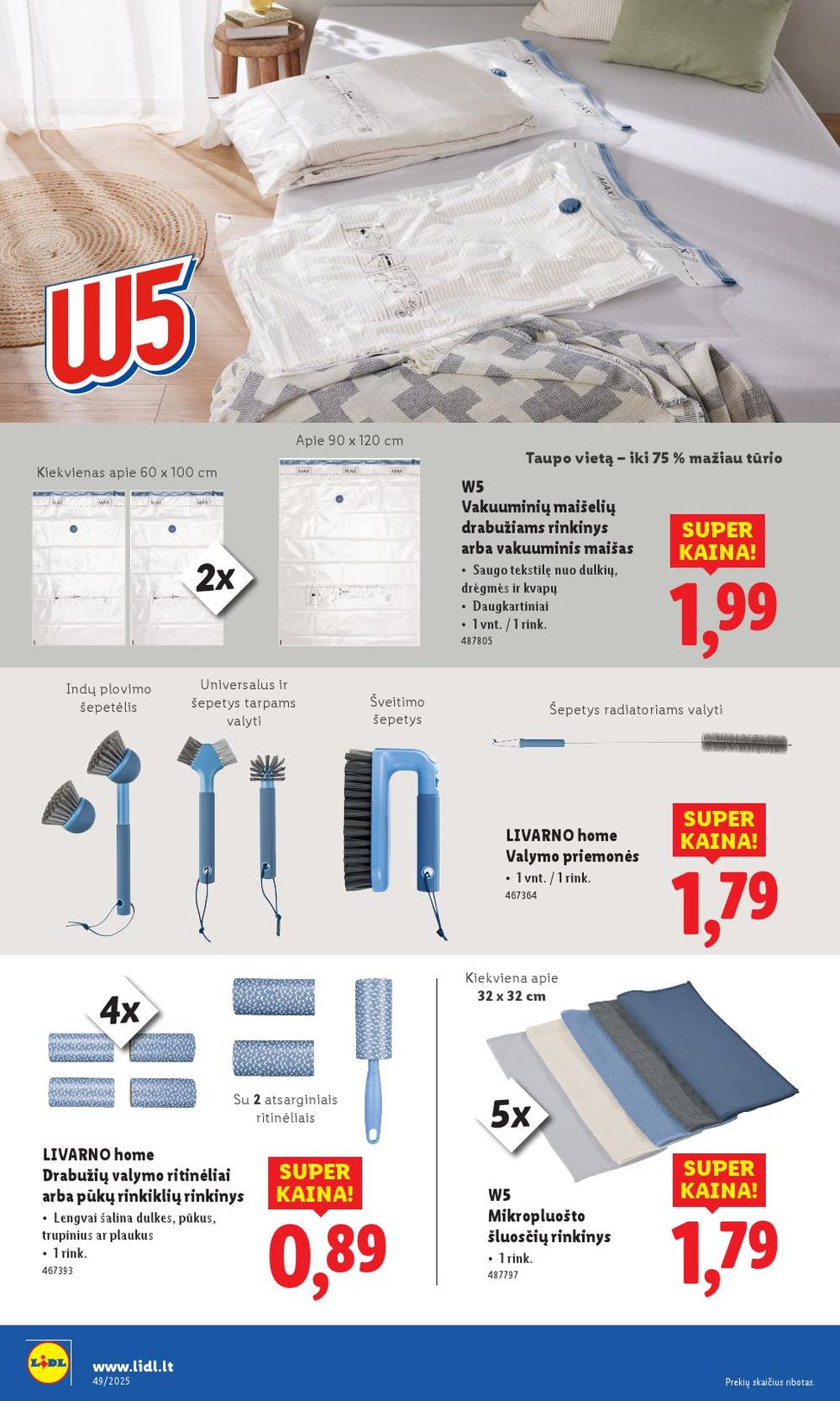 LIDL - Ne maisto prekių pasiūlymai (2025 12 01 - 2025 12 07) | 24