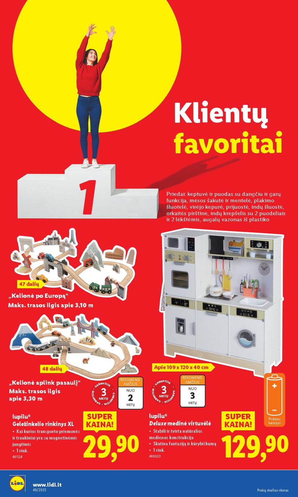 LIDL - Ne maisto prekių pasiūlymai (2025 12 01 - 2025 12 07) | 6