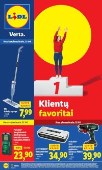 LIDL - Ne maisto prekių pasiūlymai (2025 12 01 - 2025 12 07)