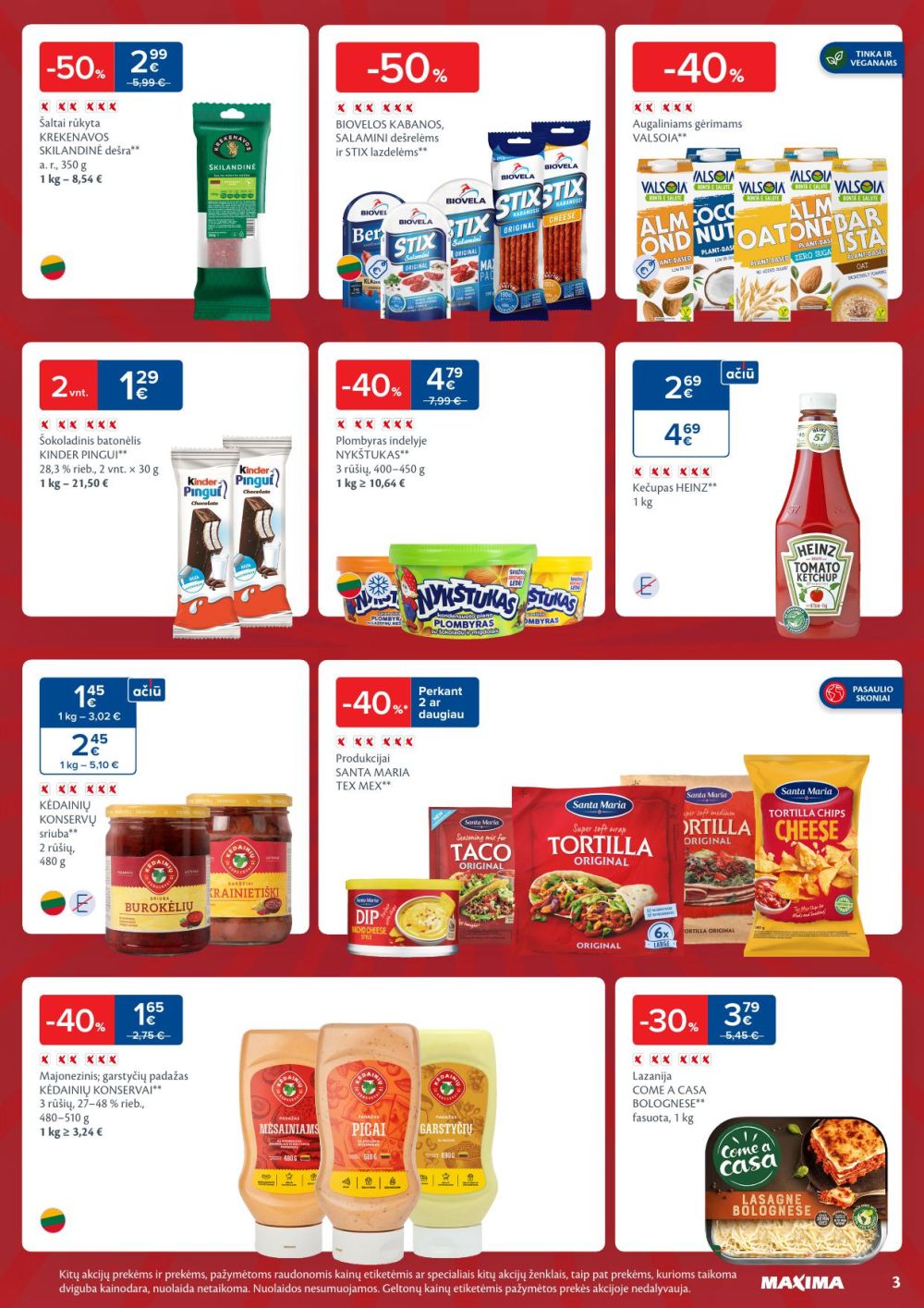 MAXIMA - Anekdotas, o ne kaina (2025 10 28 - 2025 11 24) | 3