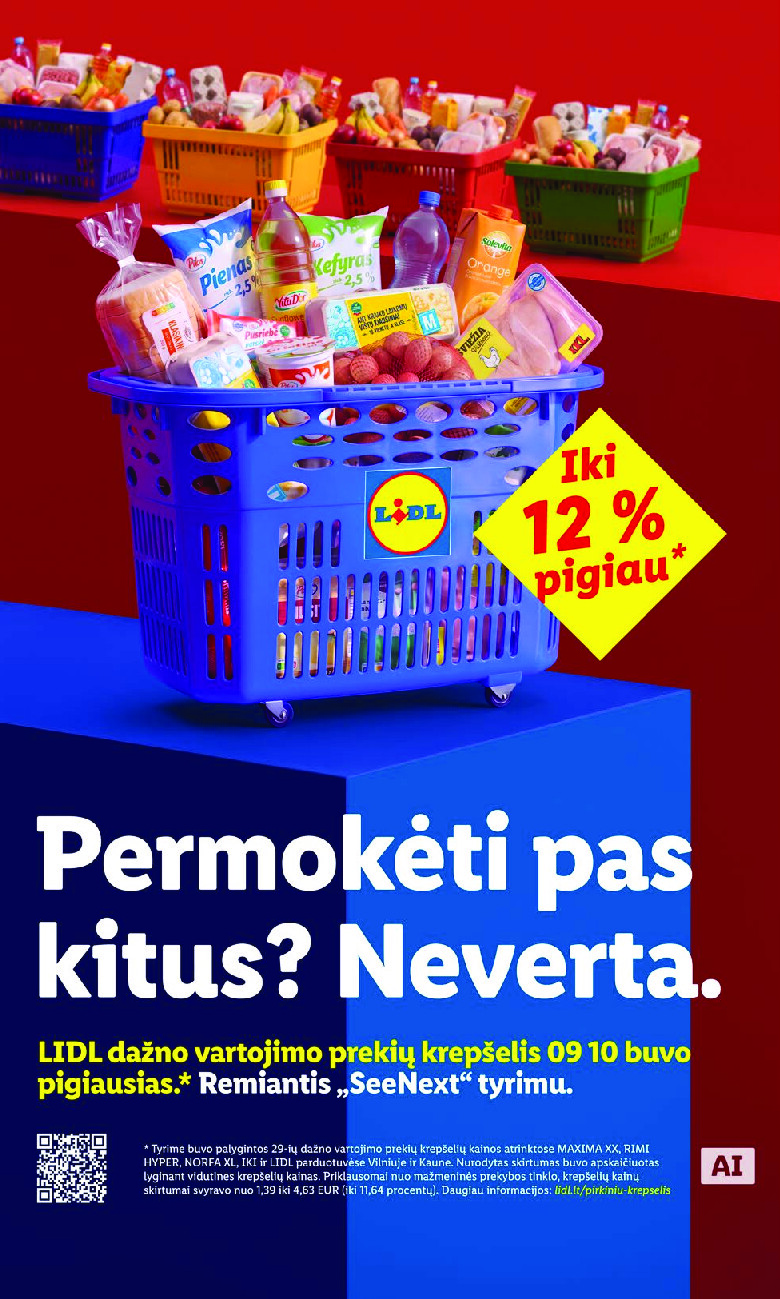 MAISTO PREKIŲ PASIŪLYMAI (2026-10-12 - 2026-10-18) | 49