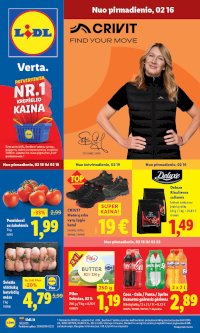 MAISTO PREKIŲ PASIŪLYMAI (2026-02-16 - 2026-02-22)