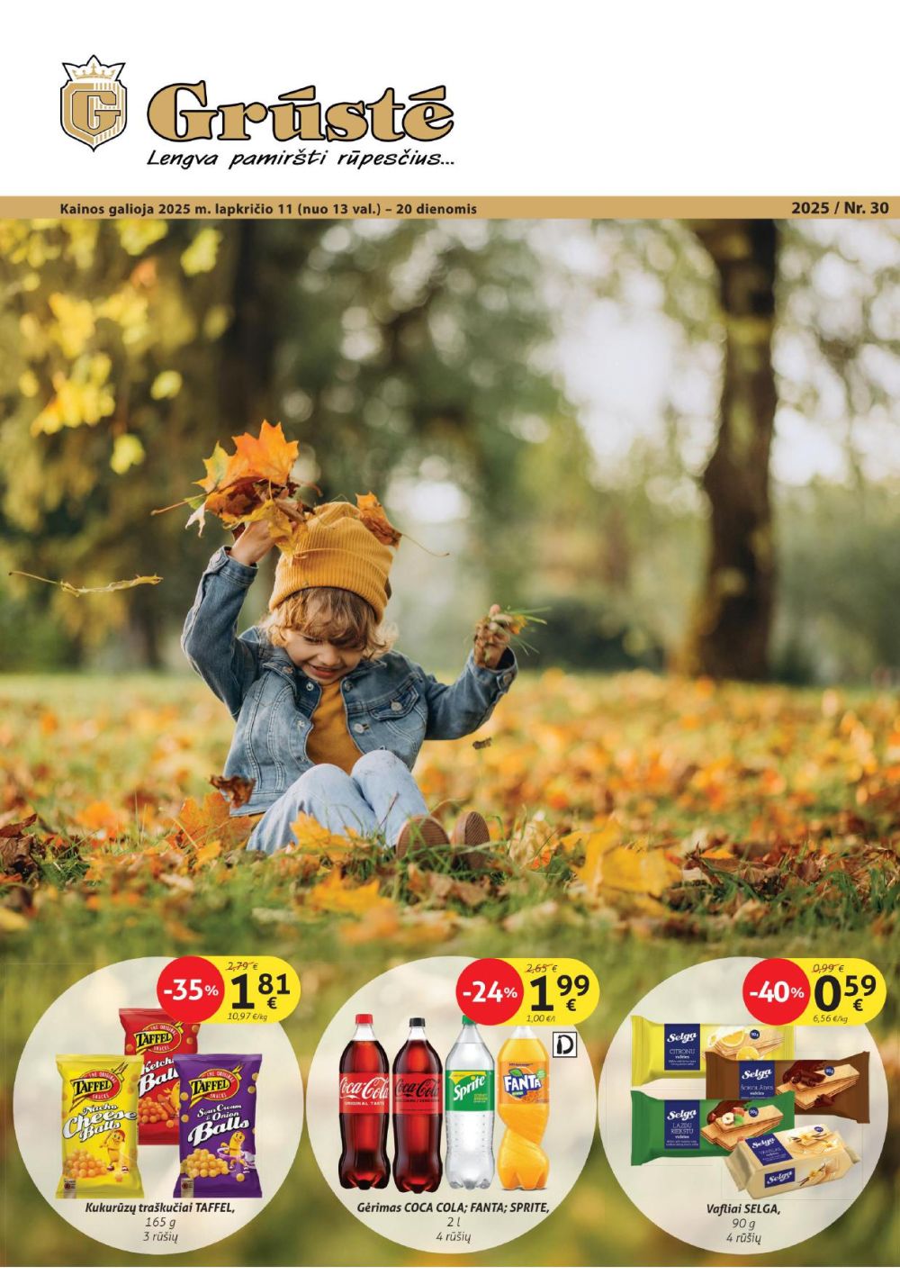 GRŪSTĖ - Leidinys Nr.30 (2025 11 11 - 2025 11 20) | 1