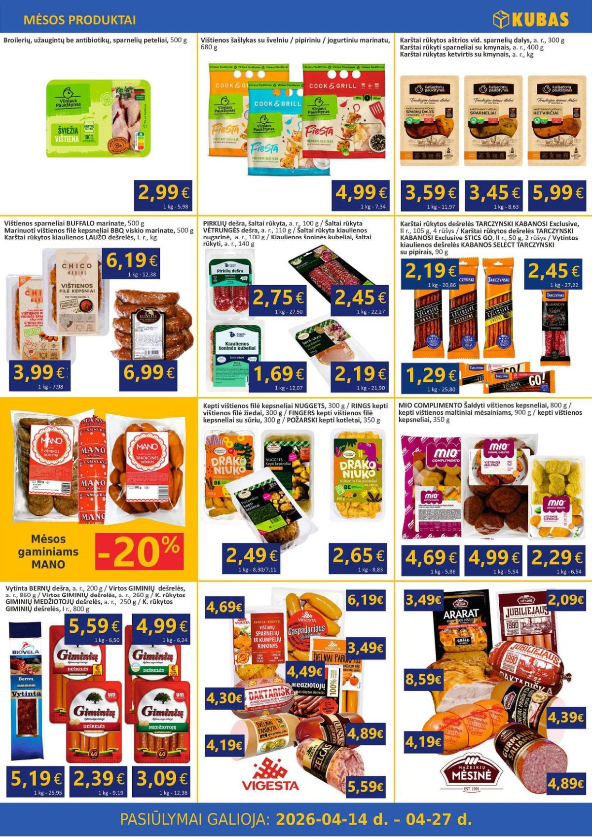 KUBAS (2026 04 14 - 2026 04 27) | 2