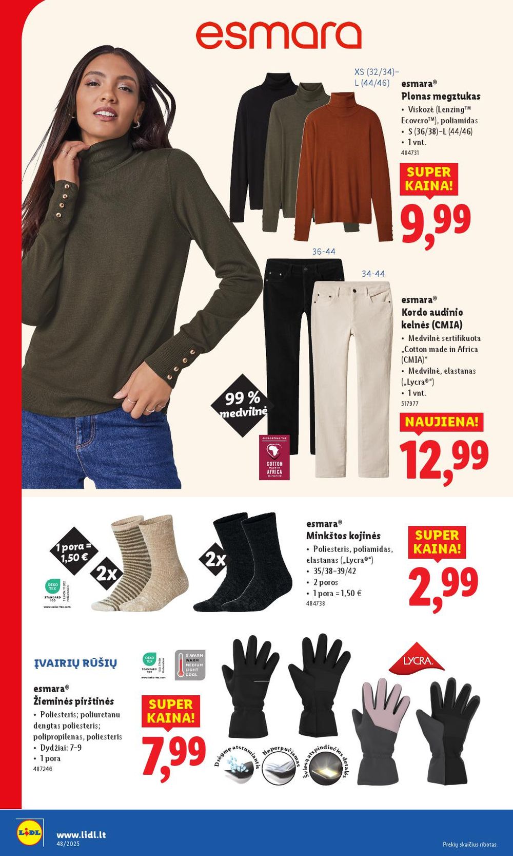 LIDL - Ne maisto prekių pasiūlymai (2025 11 24 - 2025 11 30) | 22