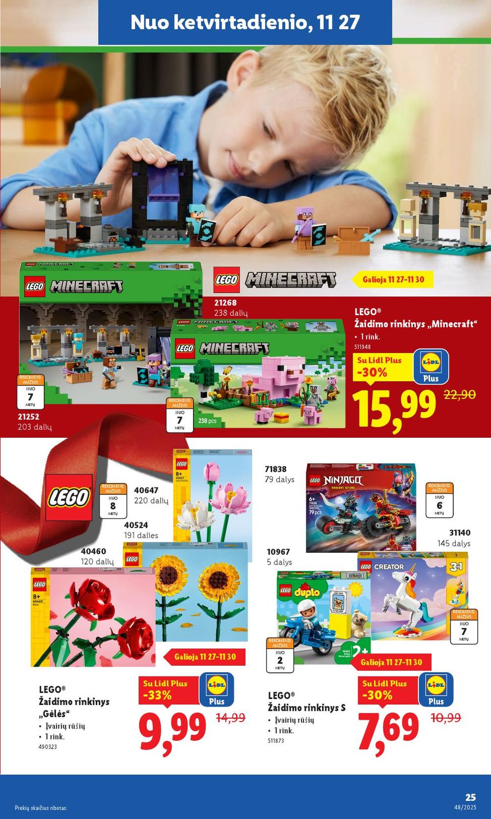 LIDL - Ne maisto prekių pasiūlymai (2025 11 24 - 2025 11 30) | 25