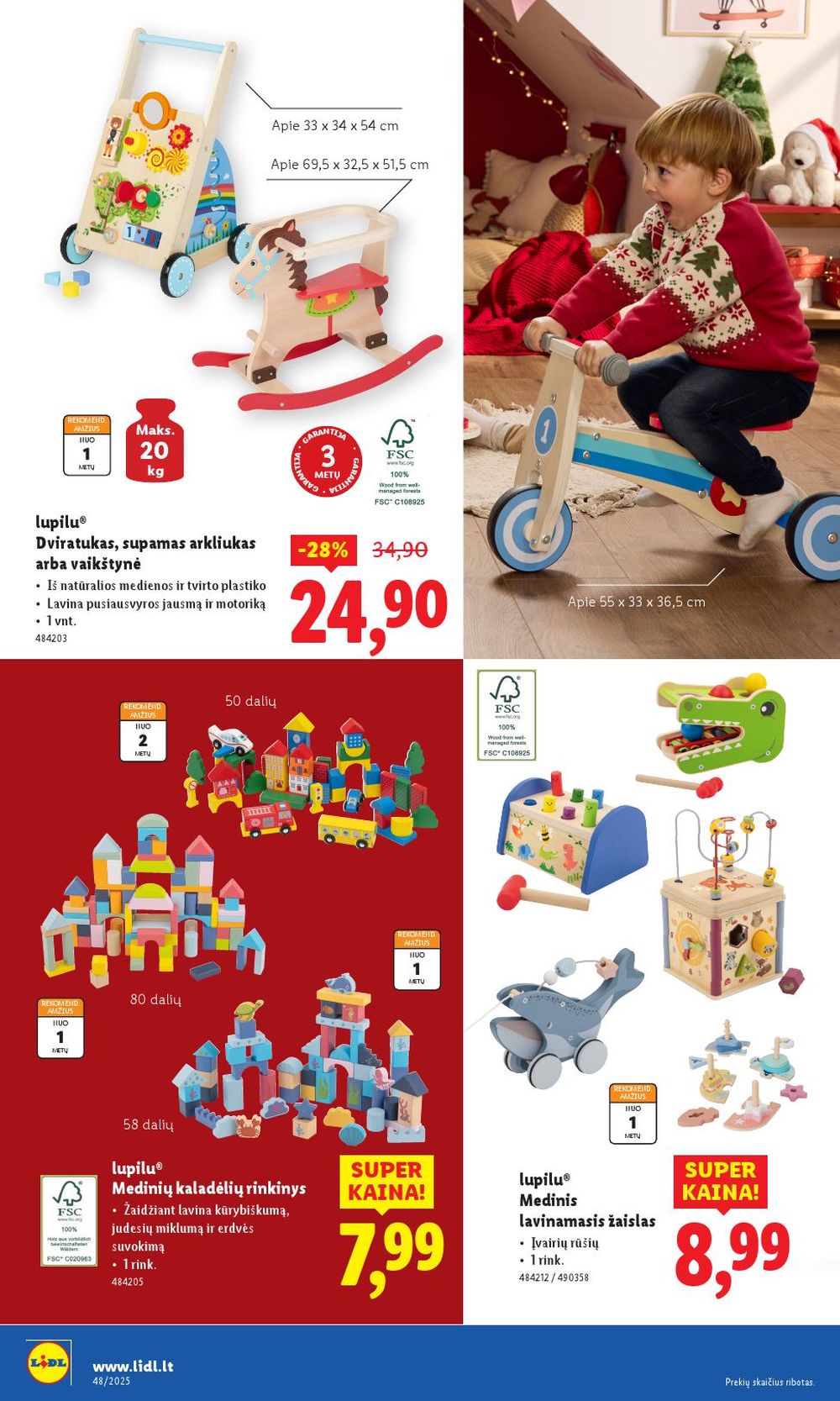 LIDL - Ne maisto prekių pasiūlymai (2025 11 24 - 2025 11 30) | 28