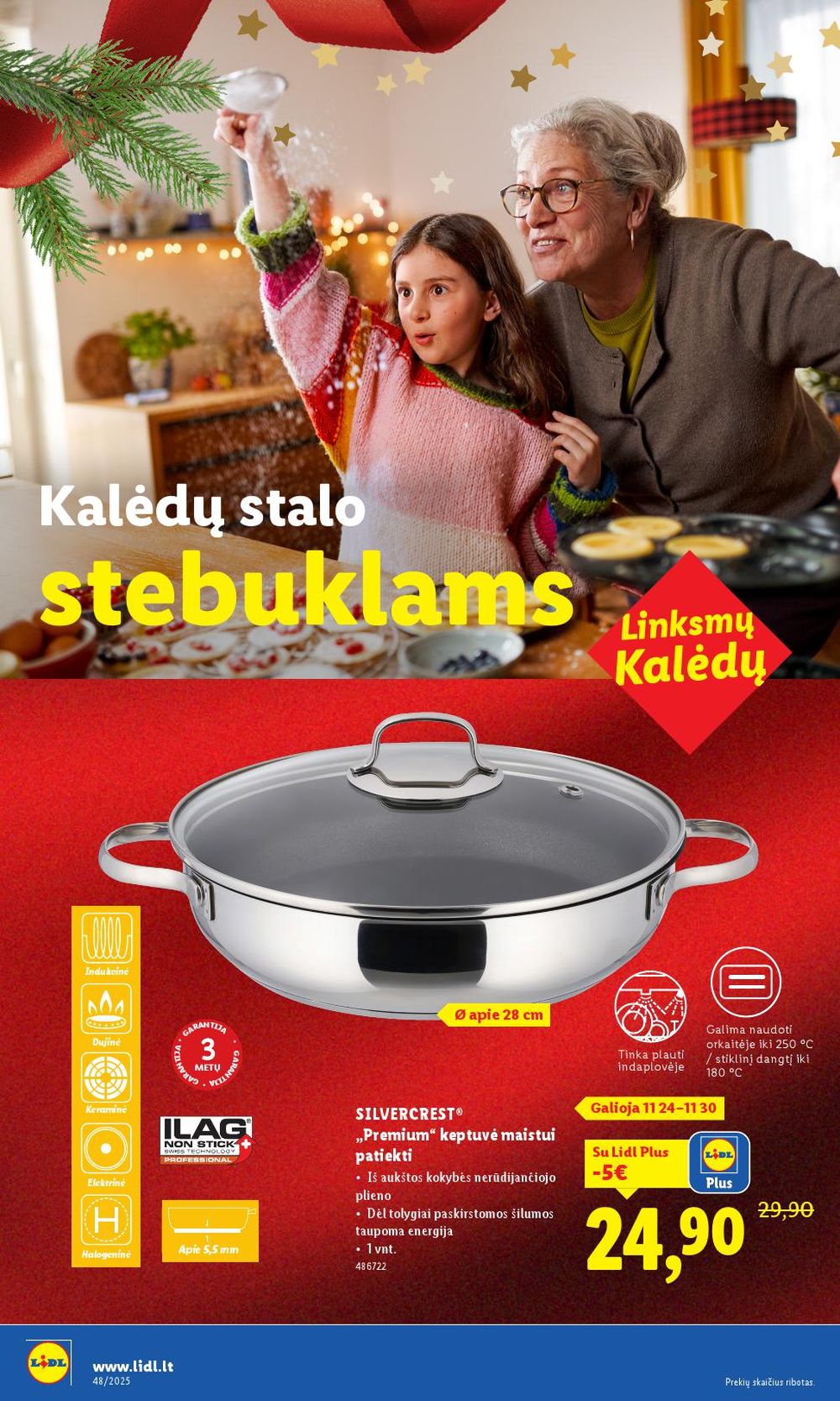 LIDL - Ne maisto prekių pasiūlymai (2025 11 24 - 2025 11 30) | 6