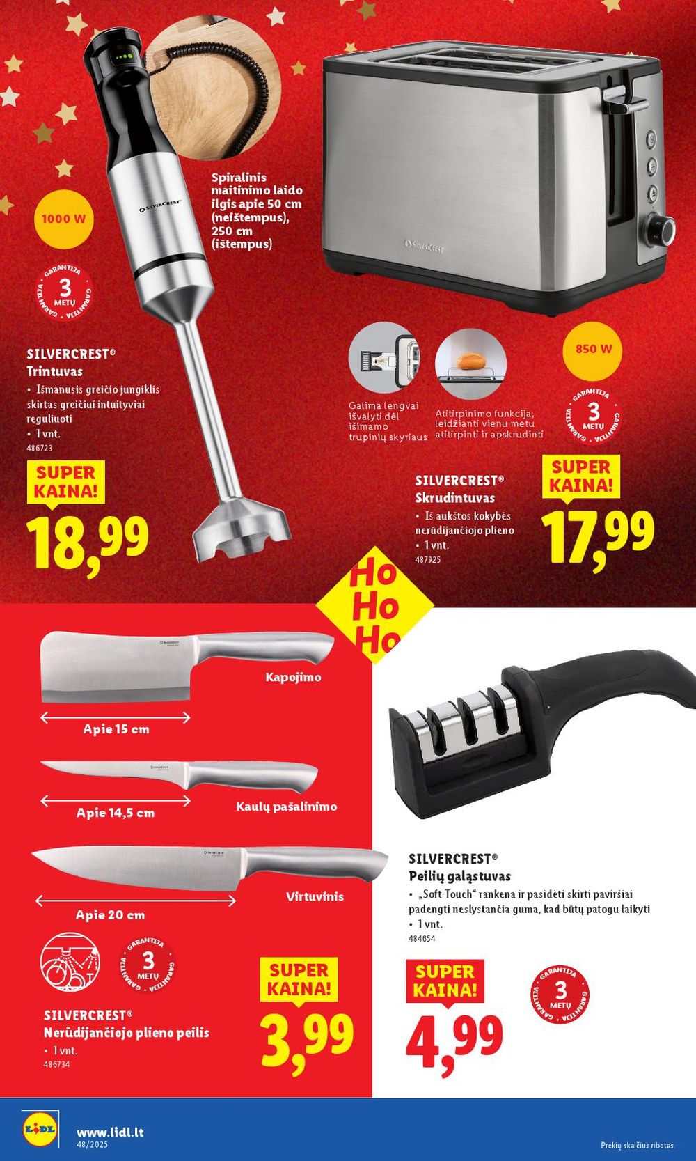 LIDL - Ne maisto prekių pasiūlymai (2025 11 24 - 2025 11 30) | 10