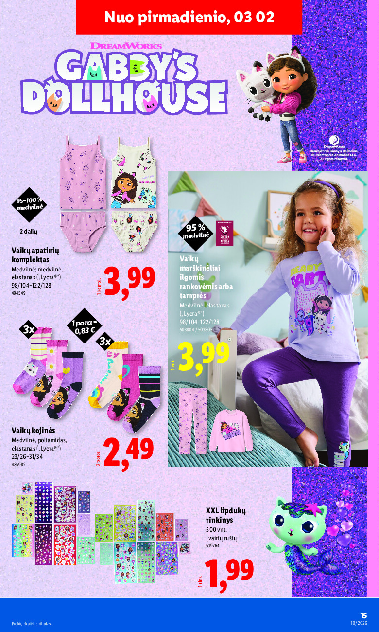 NE MAISTO PREKIŲ PASIŪLYMAI (2026-03-02 - 2026-03-08) | 15